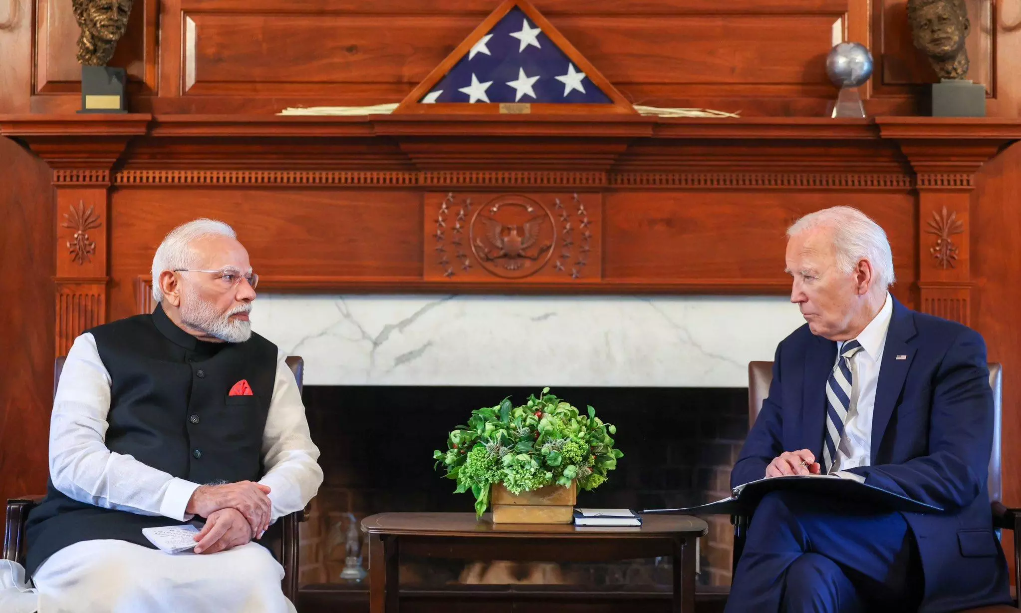 Modi, Biden Talk About Conflicts Ahead of Quad