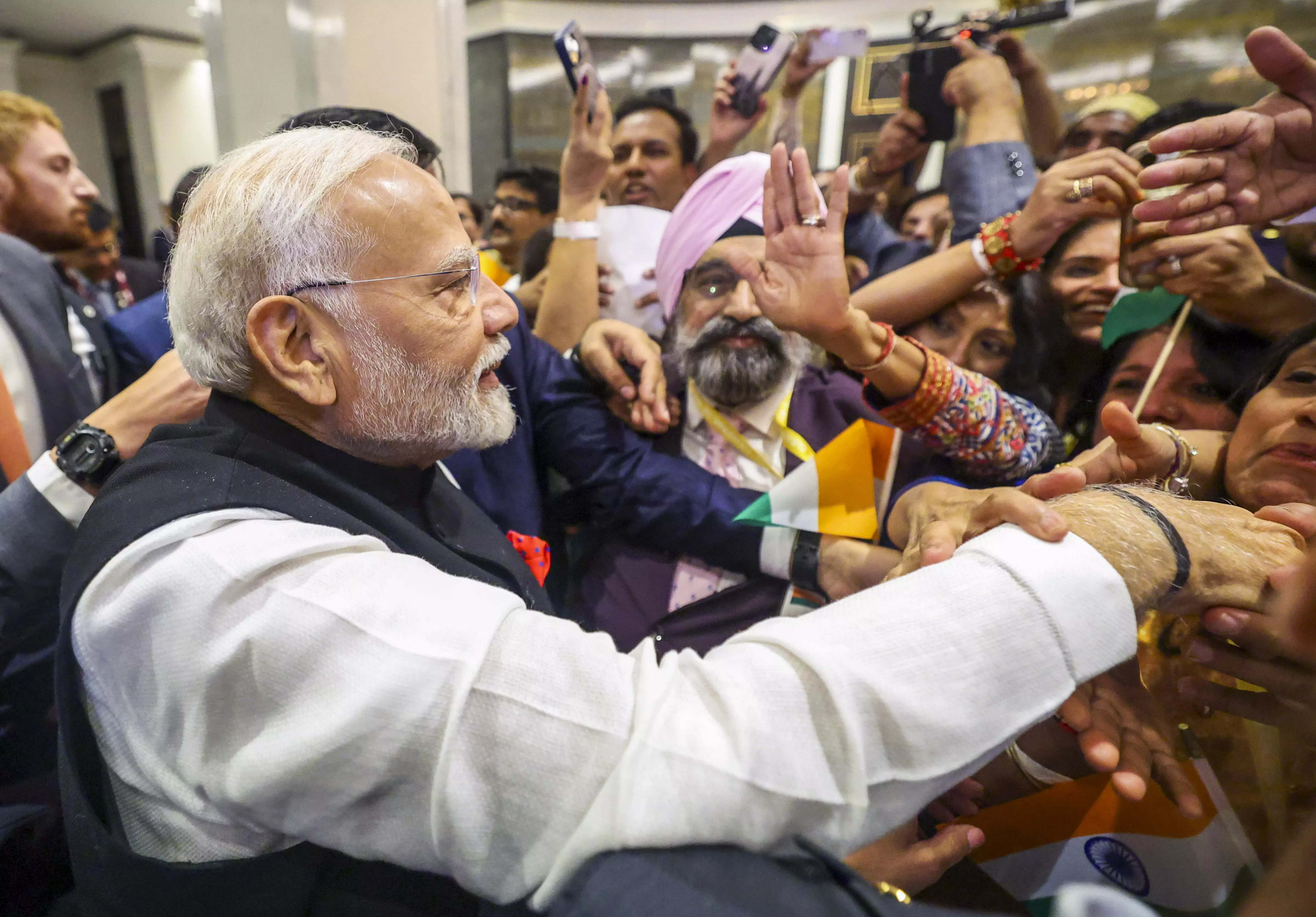 PM Narendra Modi arrives in New York