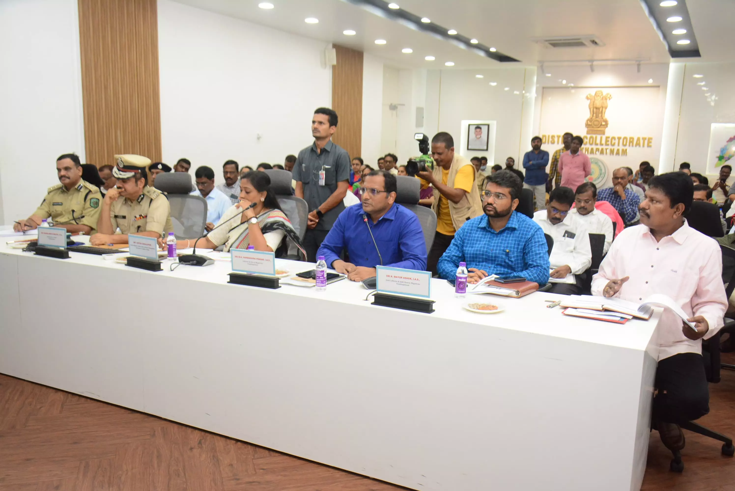 District collector calls for accelerated development in Visakhapatnam