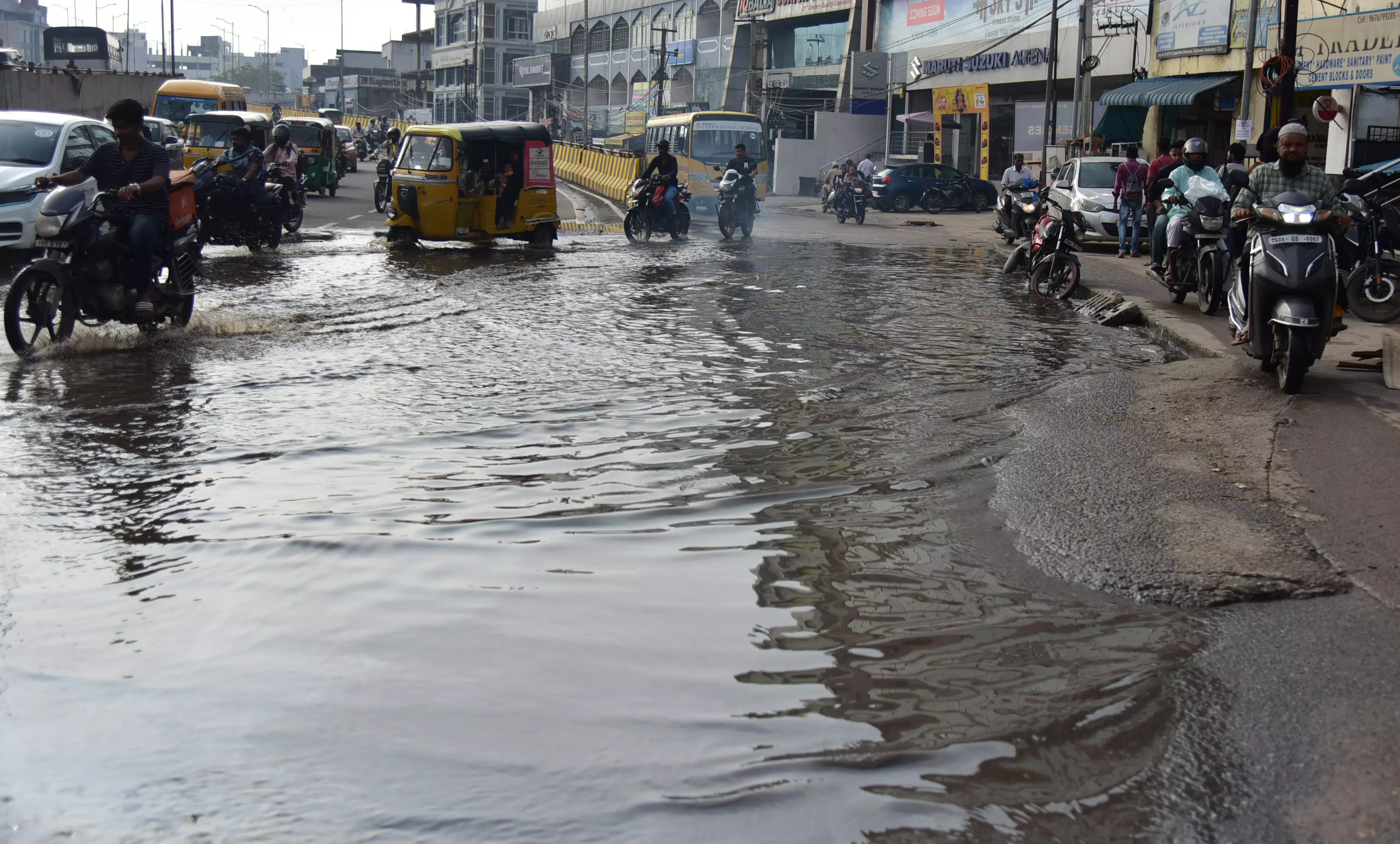 Heavy Rains Across GHMC