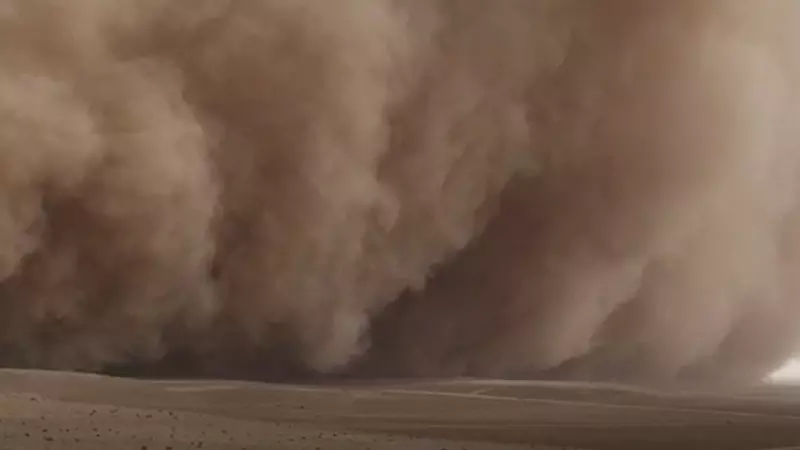 Dust Devil Creates Panic in Araku