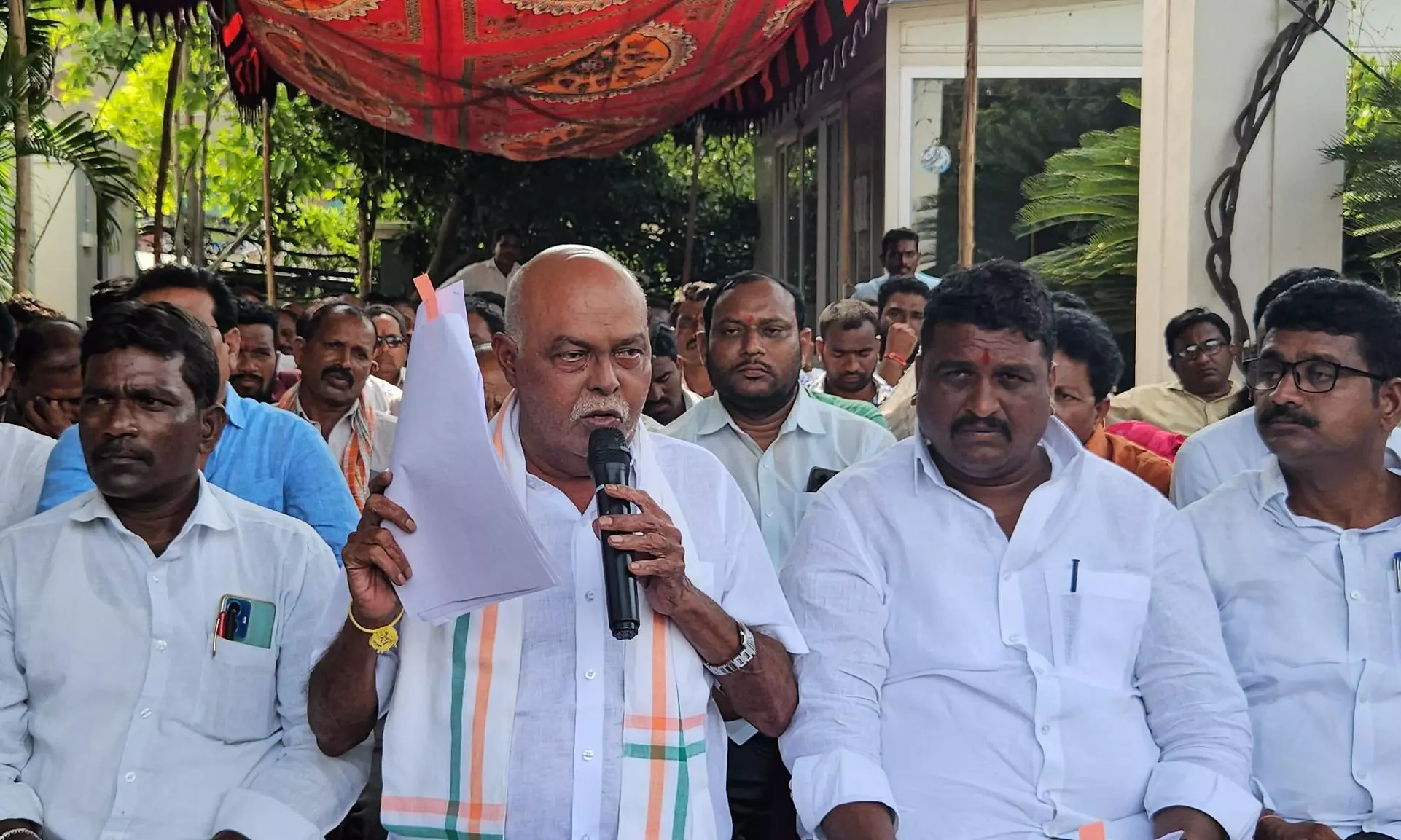 Mancherial: BRS, Congress Engage in Verbal Duel Over Demolitions