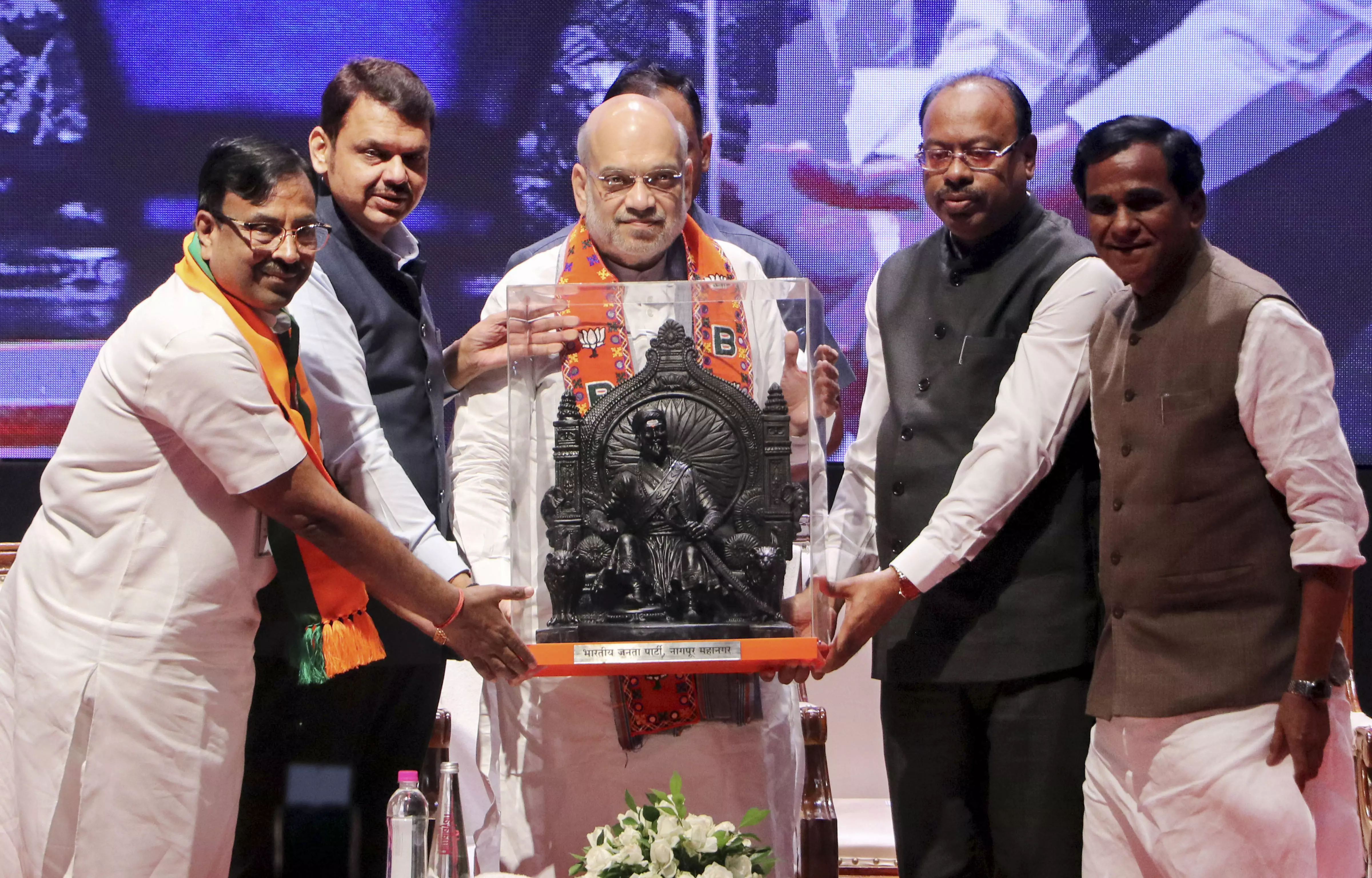 Shah begins Maharashtra tour to assess BJP’s poll preparedness