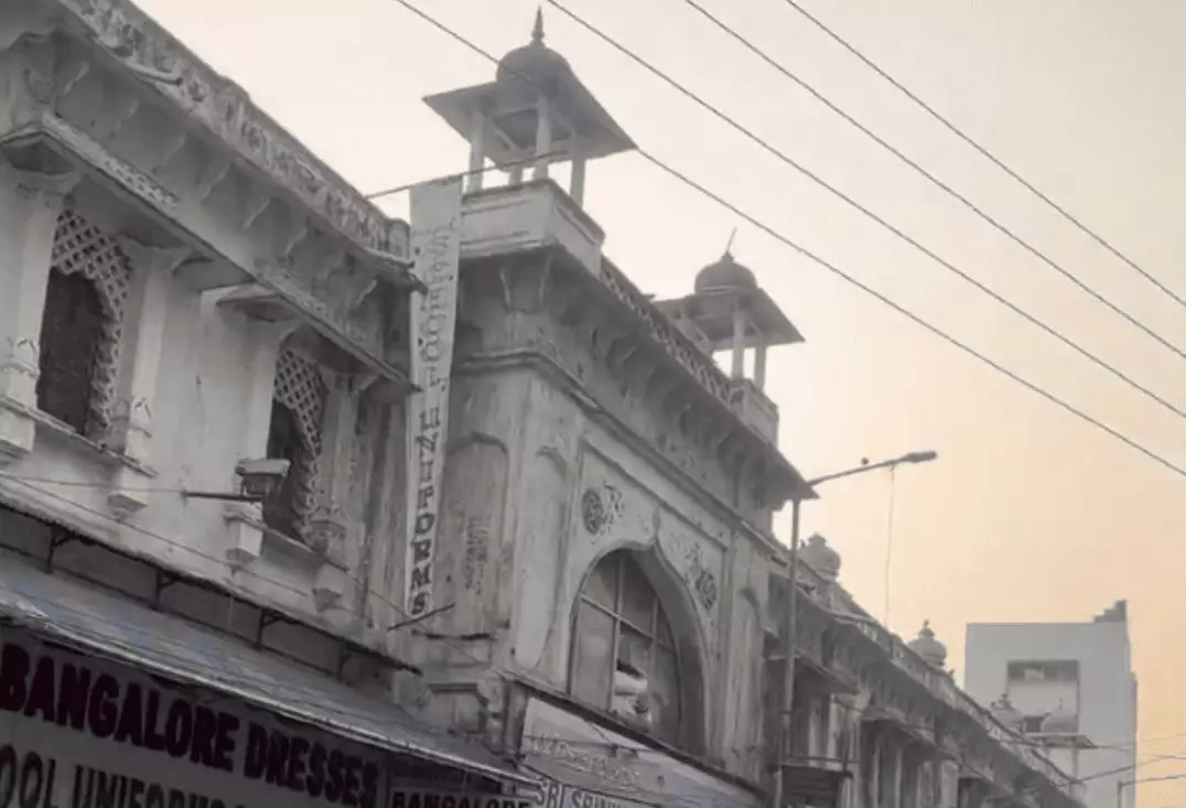 Portion of Old Jail Khana Collapses