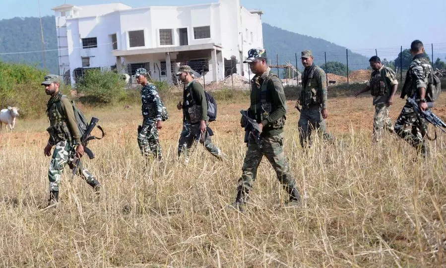 Telangana-Chhatisgarh Border Tense Post Maoist Bid to Raze CRPF Camp