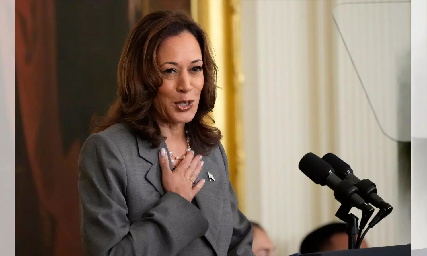 US: Harris leads Trump in several battleground states, various polls say