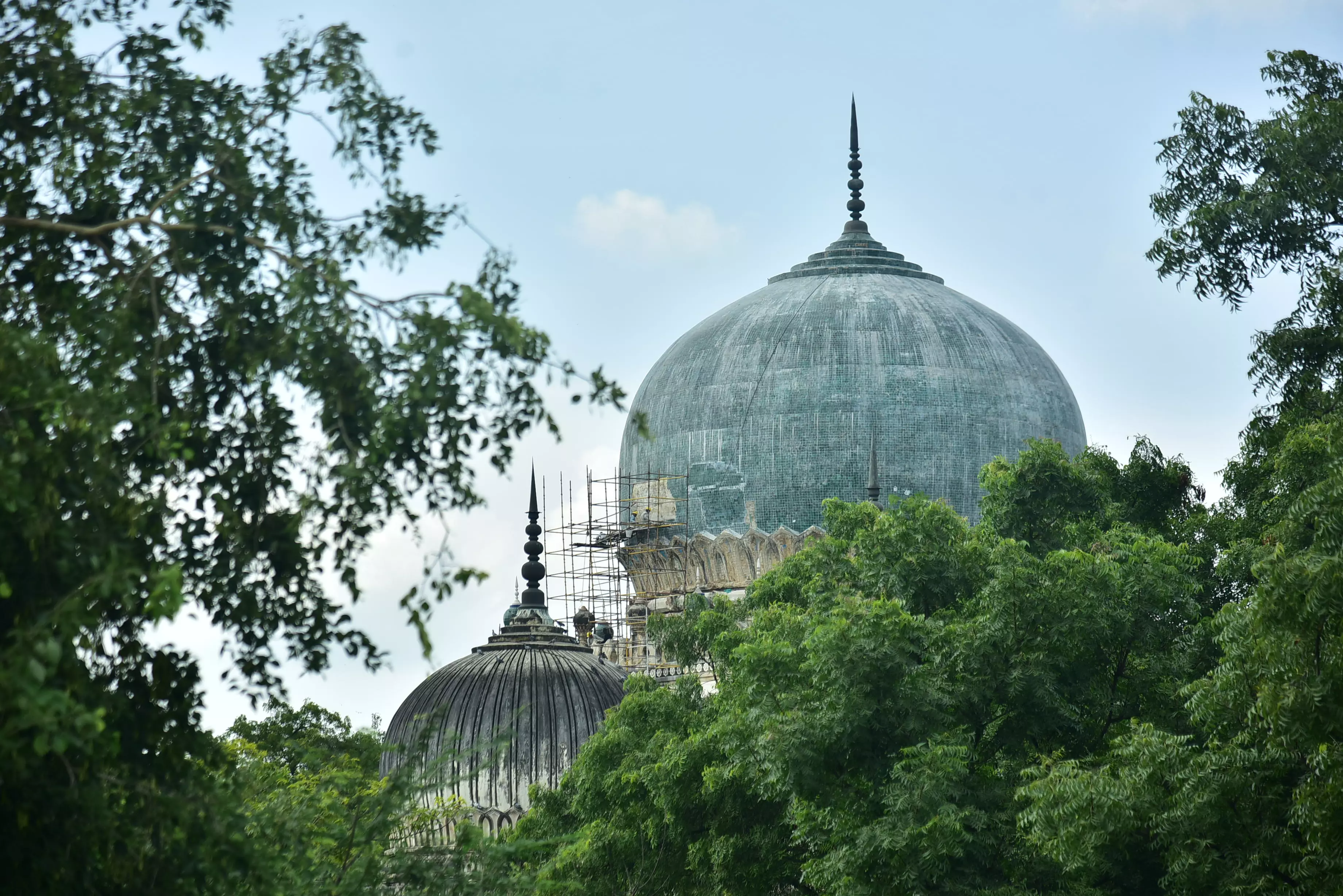 Hyderabad: Heavy Rains Damaged Qutb Shah Tomb