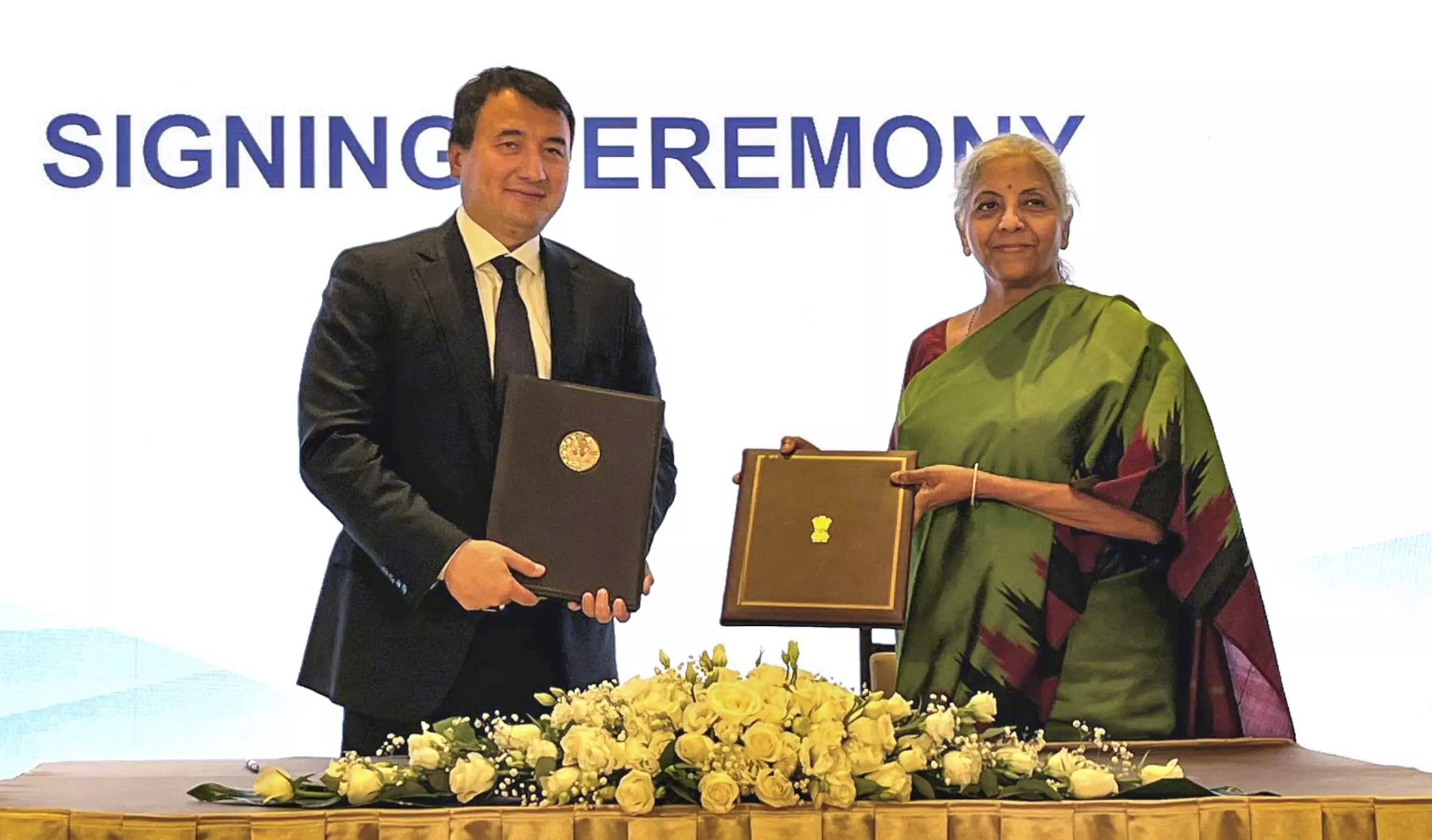 India Uzbekistan Sign Bilateral Investment Treaty