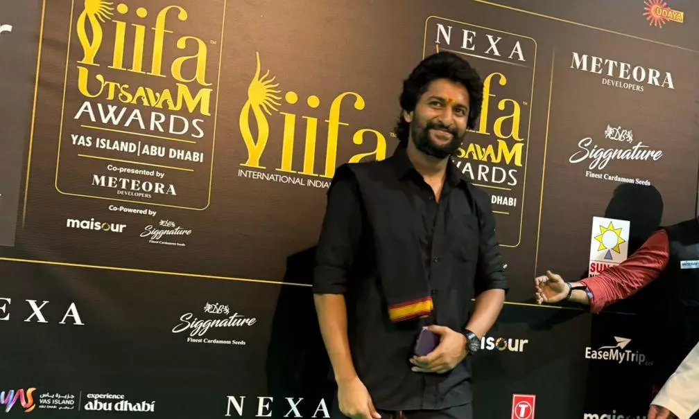 Nani wins IIFA award for best actor Telugu for Dasara