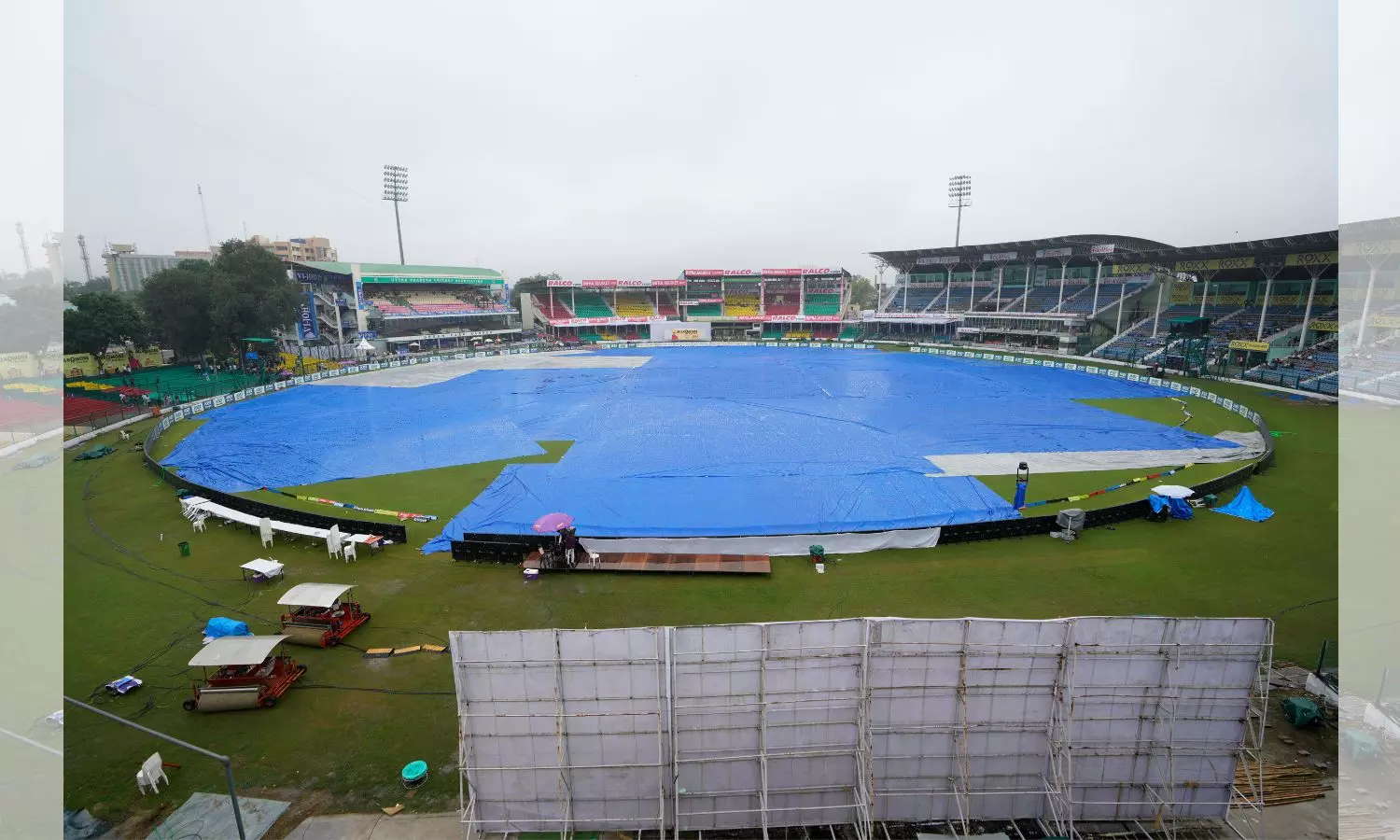 Ind vs Ban, 2nd test: Rain washes out second day of Kanpur Test