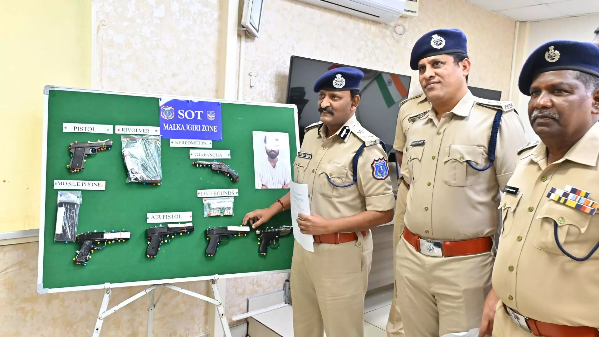 Hyderabad arms dealer arrested, weapons seized