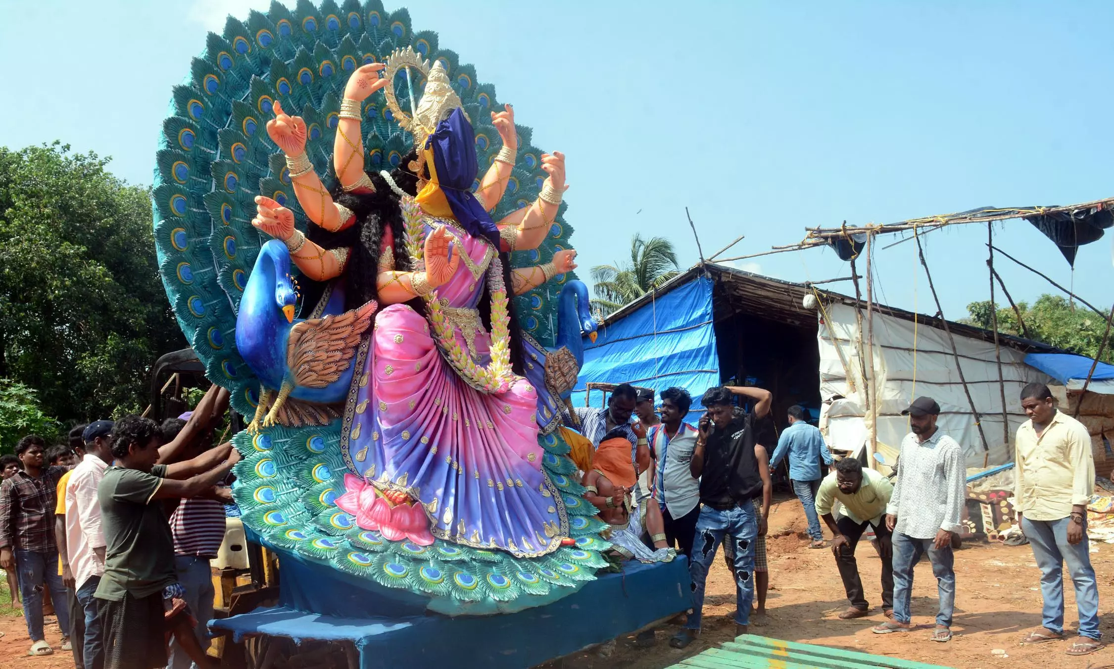 Visakhapatnam Gears up for Grand Durga Puja Celebrations