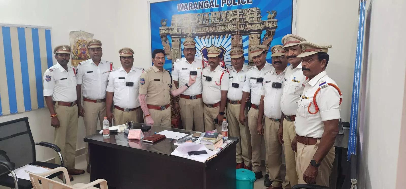 Body-Worn Cameras for Traffic Cops in Warangal