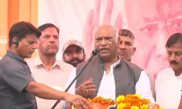 Kharge: Will Stay Alive Till Modi Loses Power