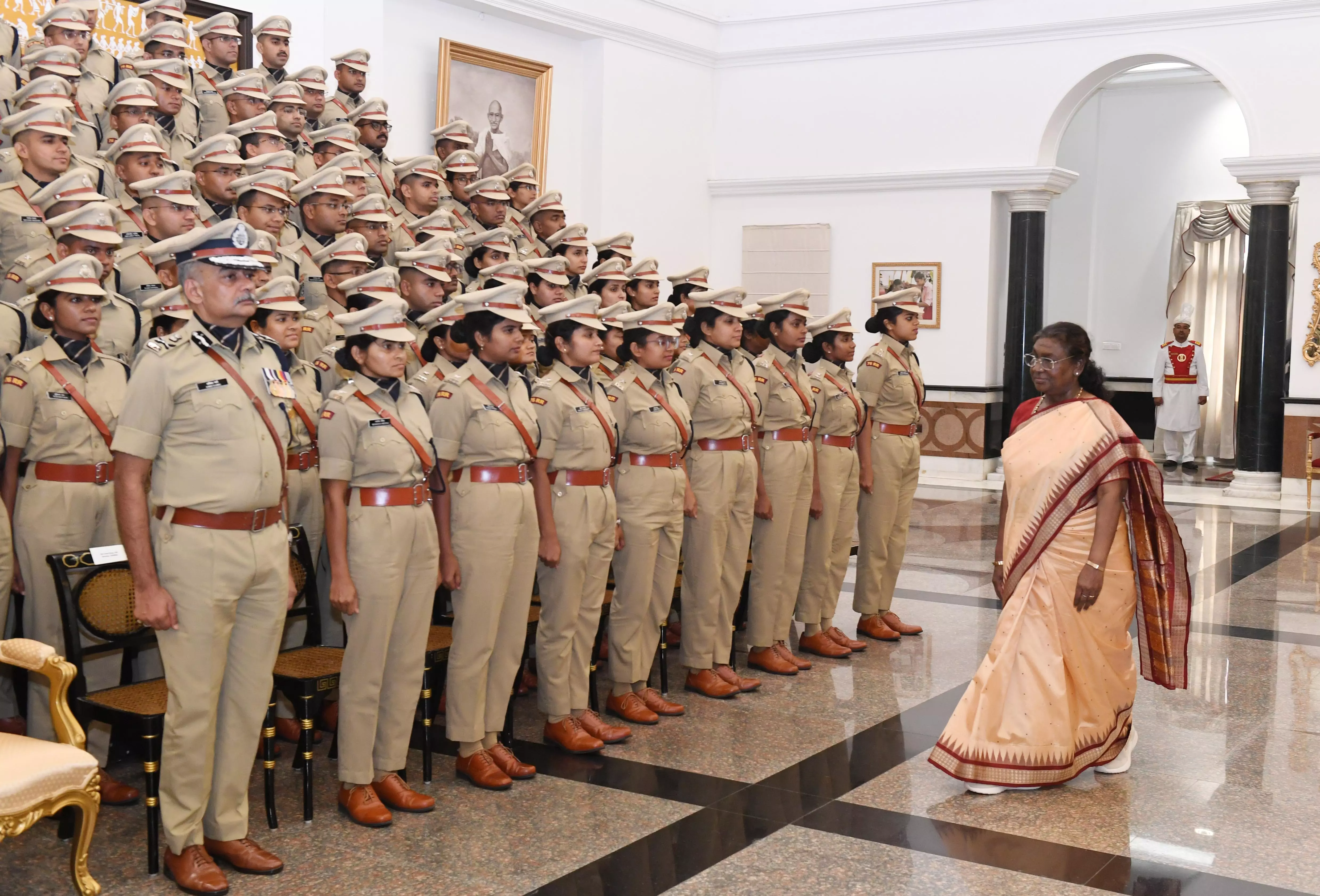 IPS Probationers Call on President