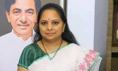 Kavitha admitted to hospital in Hyderabad