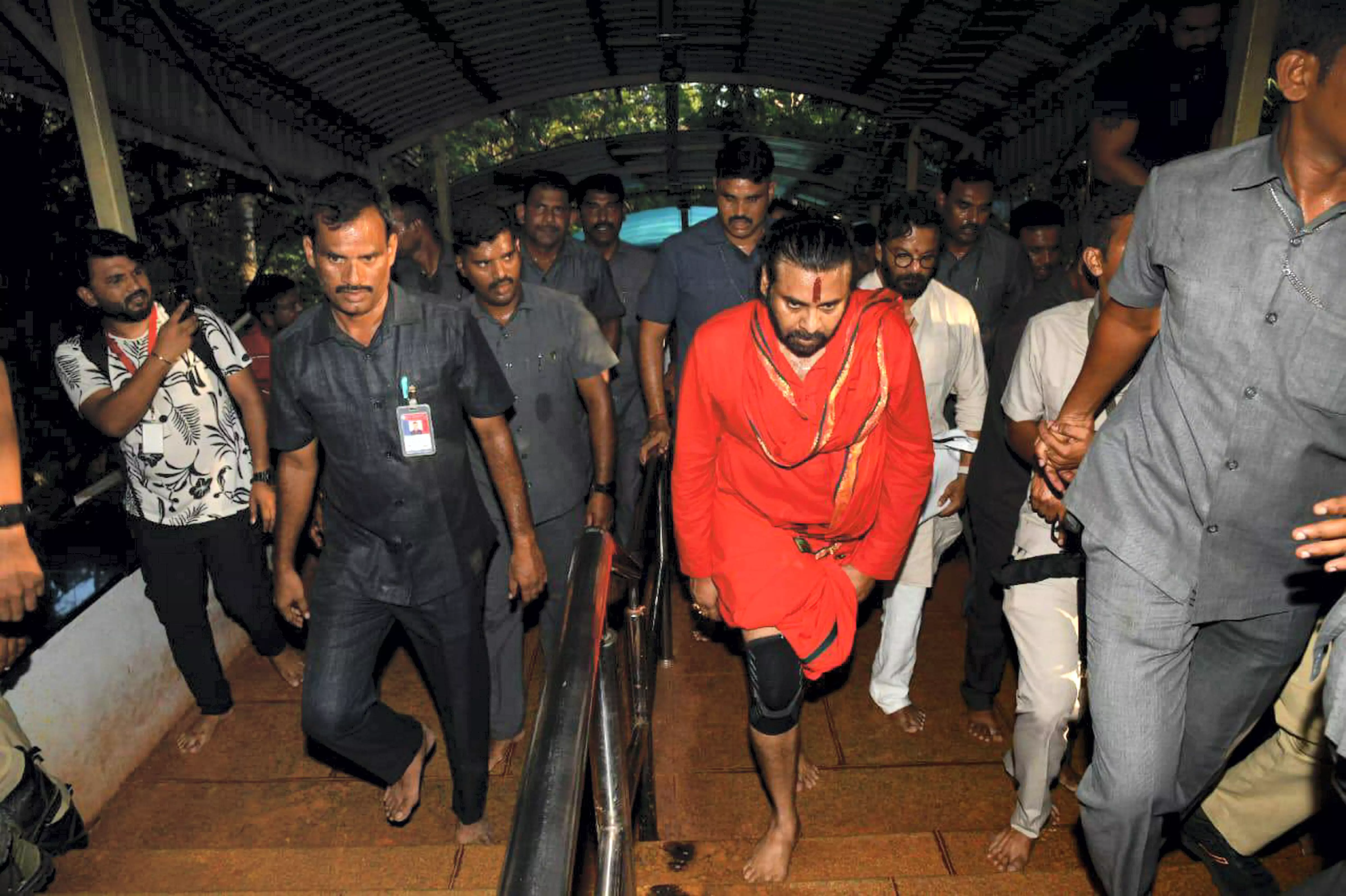 Pawan Kalyan visits Tirupati temple as part of 11-day penance