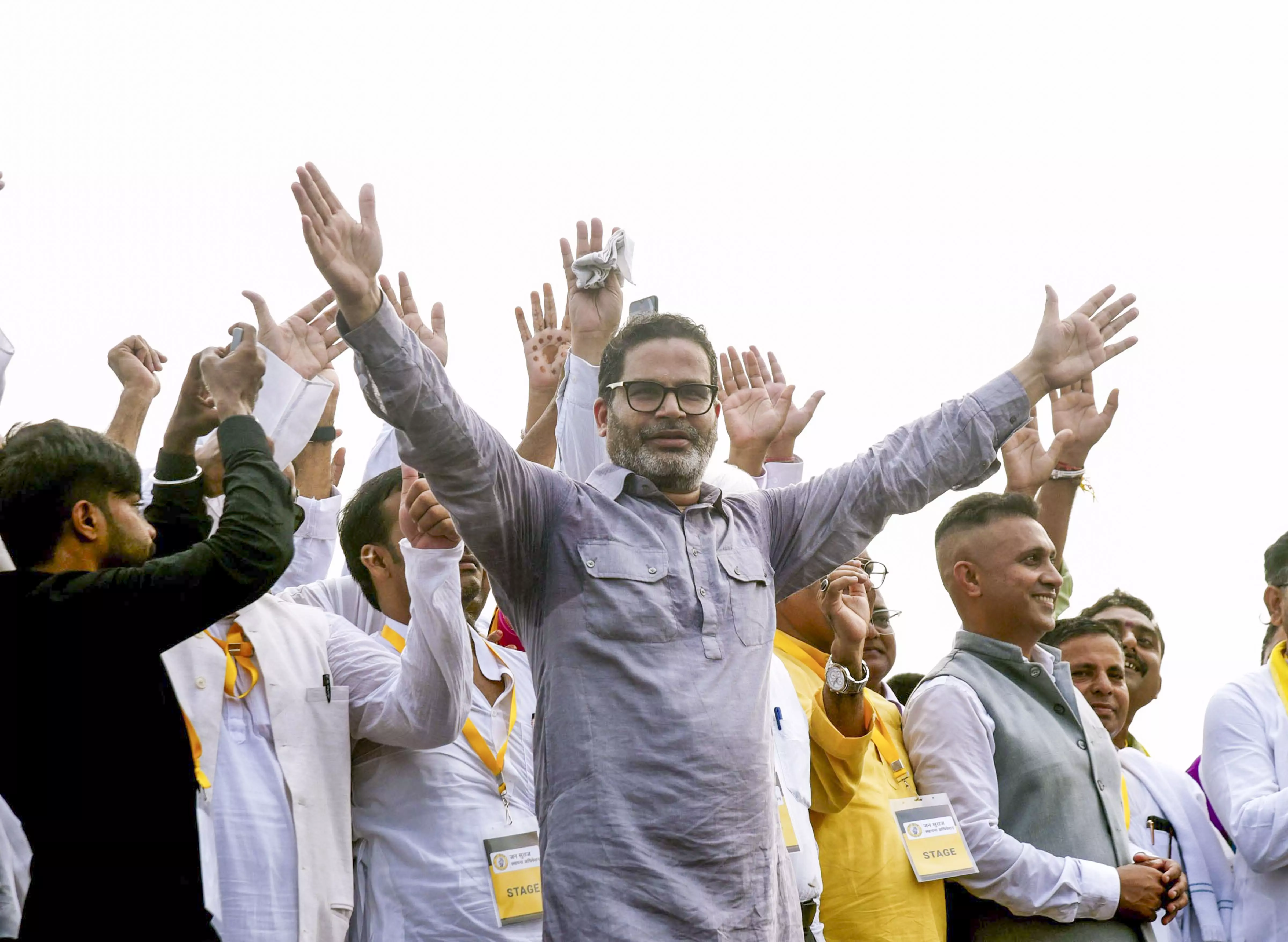 Prashant Kishor floats Jan Suraaj Party