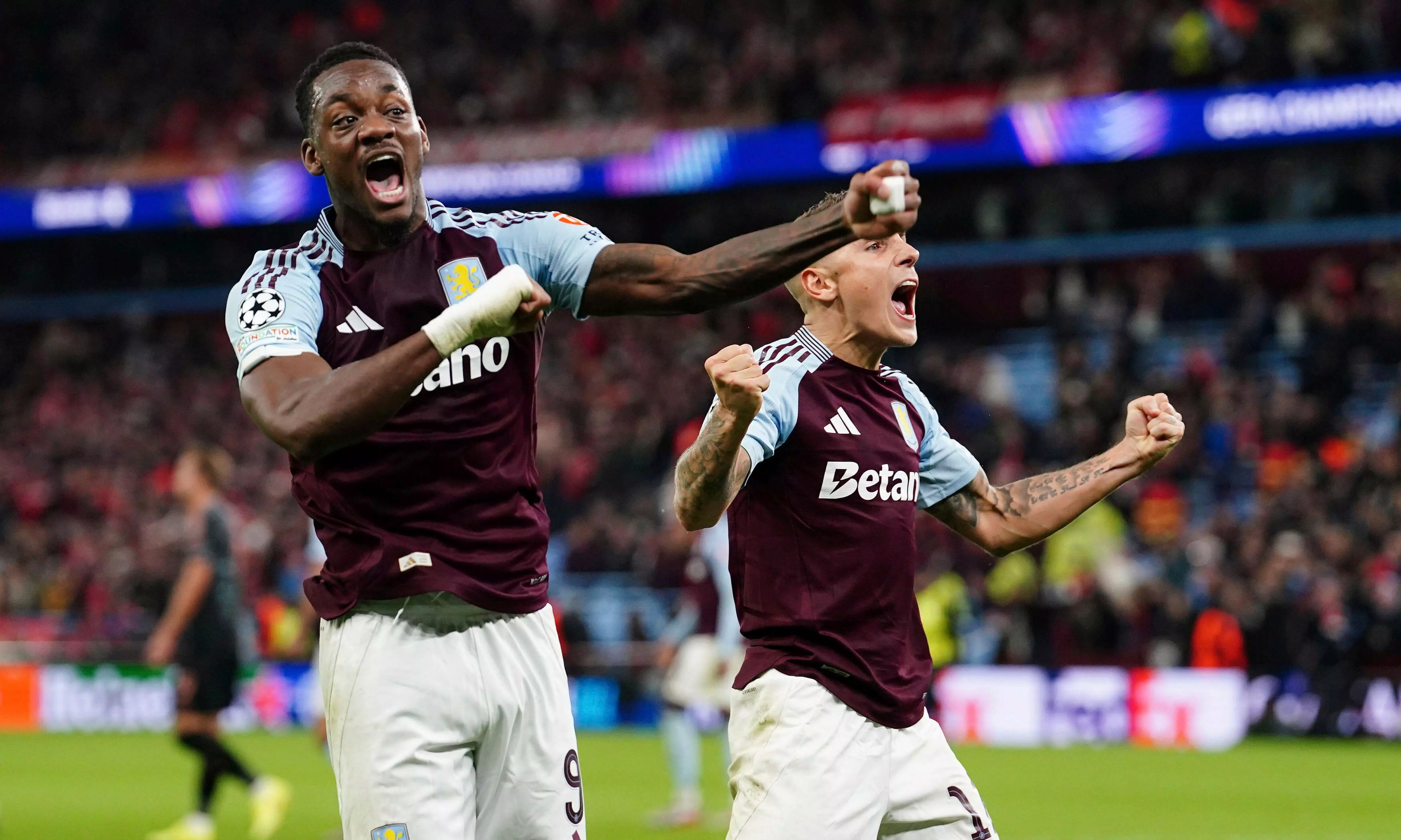 Champions League: Aston Villa stun Bayern Munich in repeat of 1982 European Cup final