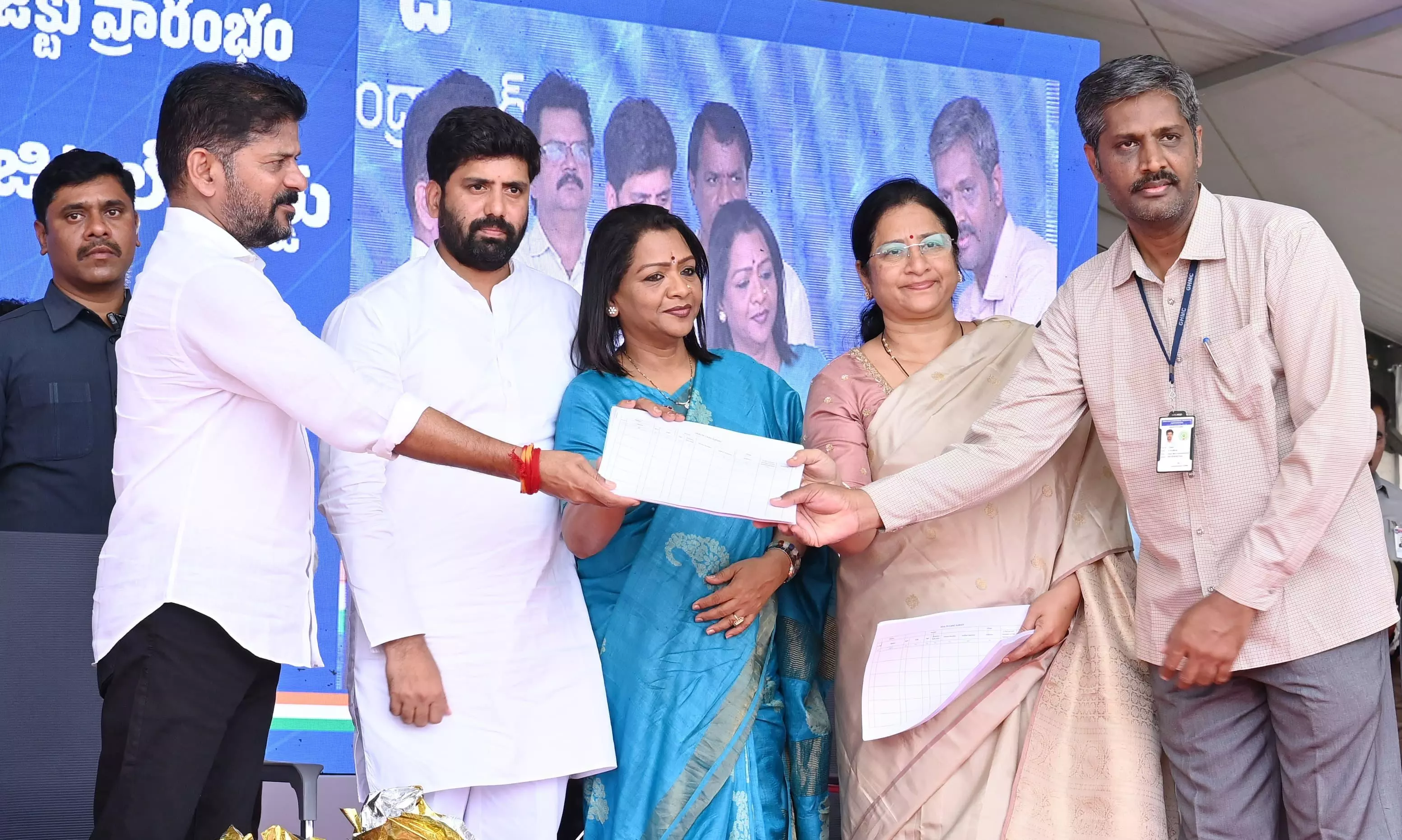 Telangana: Revanth Launches Pilot Project for Family Digital Cards