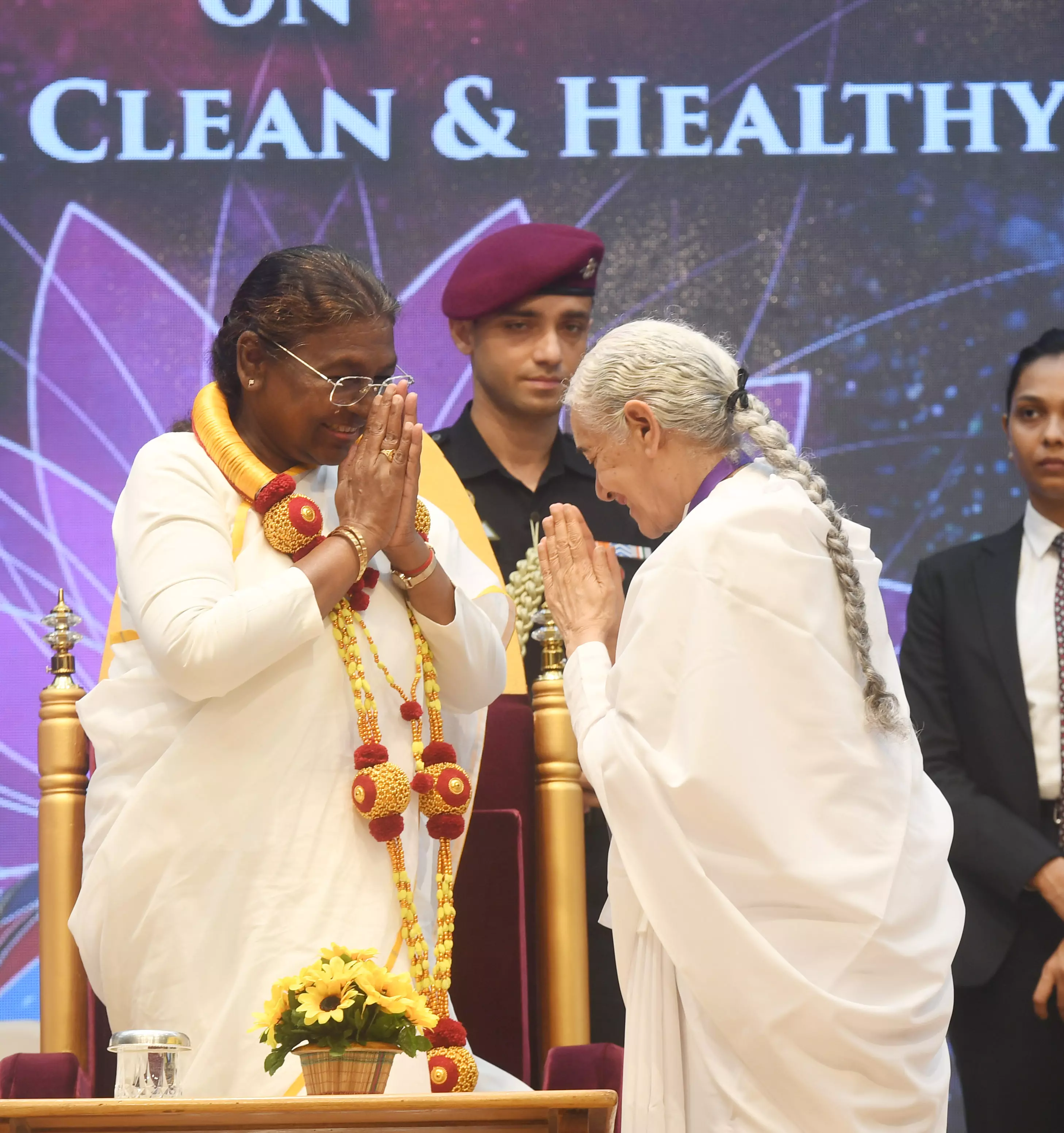 Murmu Graces Global Summit On Spirituality For Clean Healthy Society