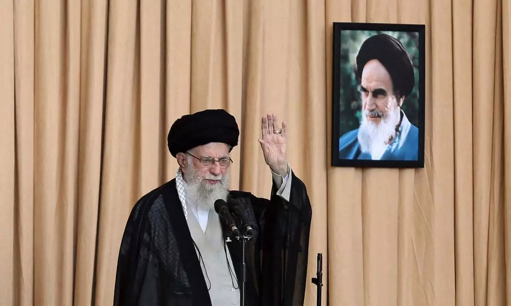 Iranian supreme leader praises missile attack on Israel, says Iran will do it again if necessary