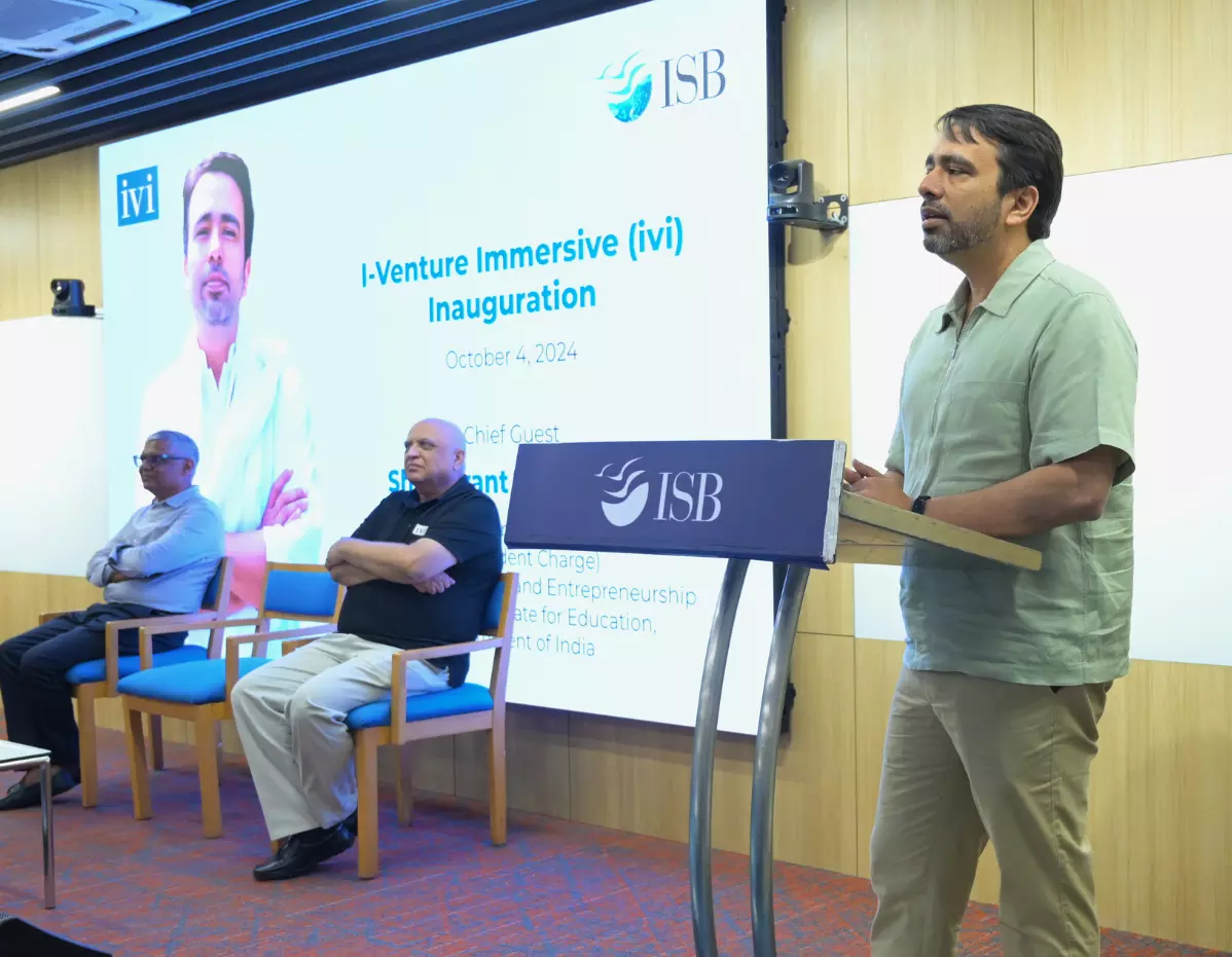 ISB welcomes 51 aspiring entrepreneurs for the inaugural ivi programme