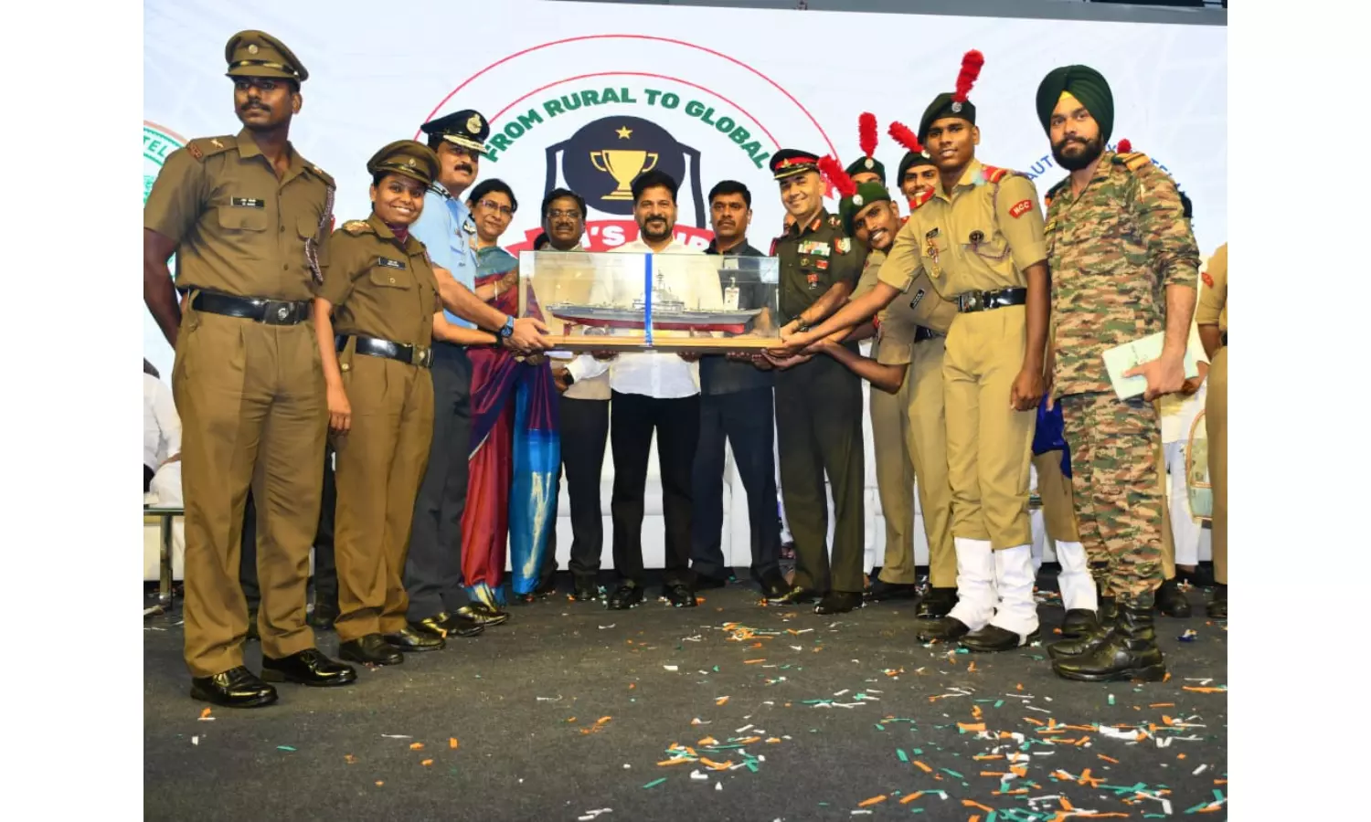 NCC cadets shine at the CMs Sports Cup inaugural event