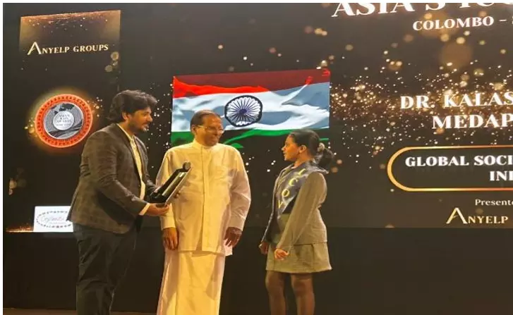 Kalasha Naidu Receives Asia Icon 2024 Award for Outstanding Social Service