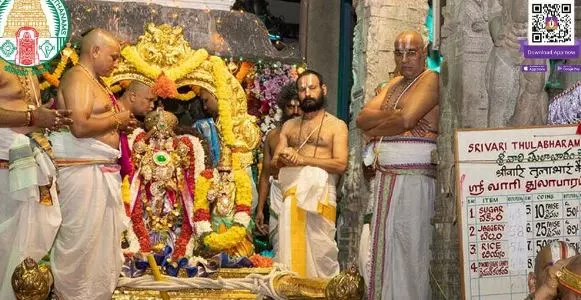 Tirumala Brahmotsavam commences with Dhwajarohanam