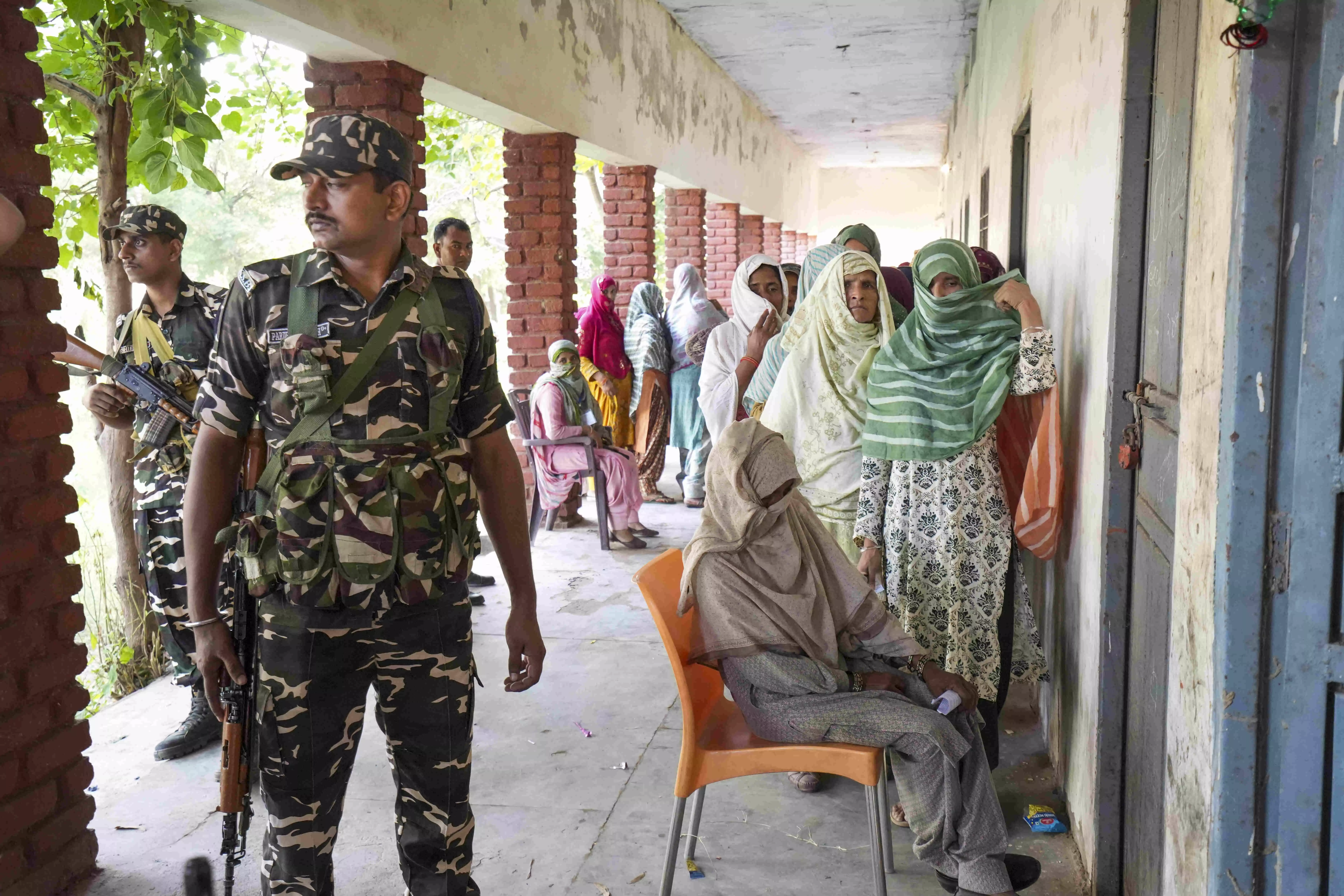 9.53% polling recorded in first 2 hours as voting underway in Haryana