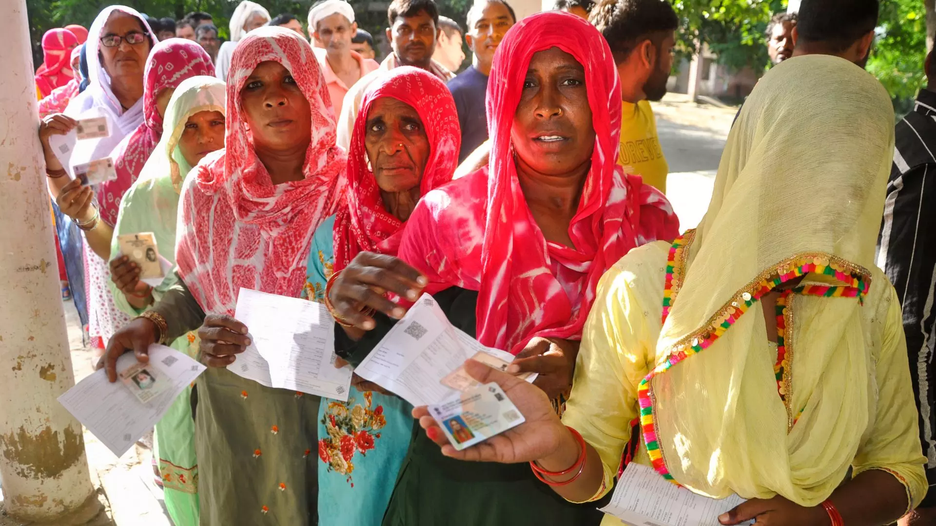 Haryana polls: 50% voter turnout till 3 PM