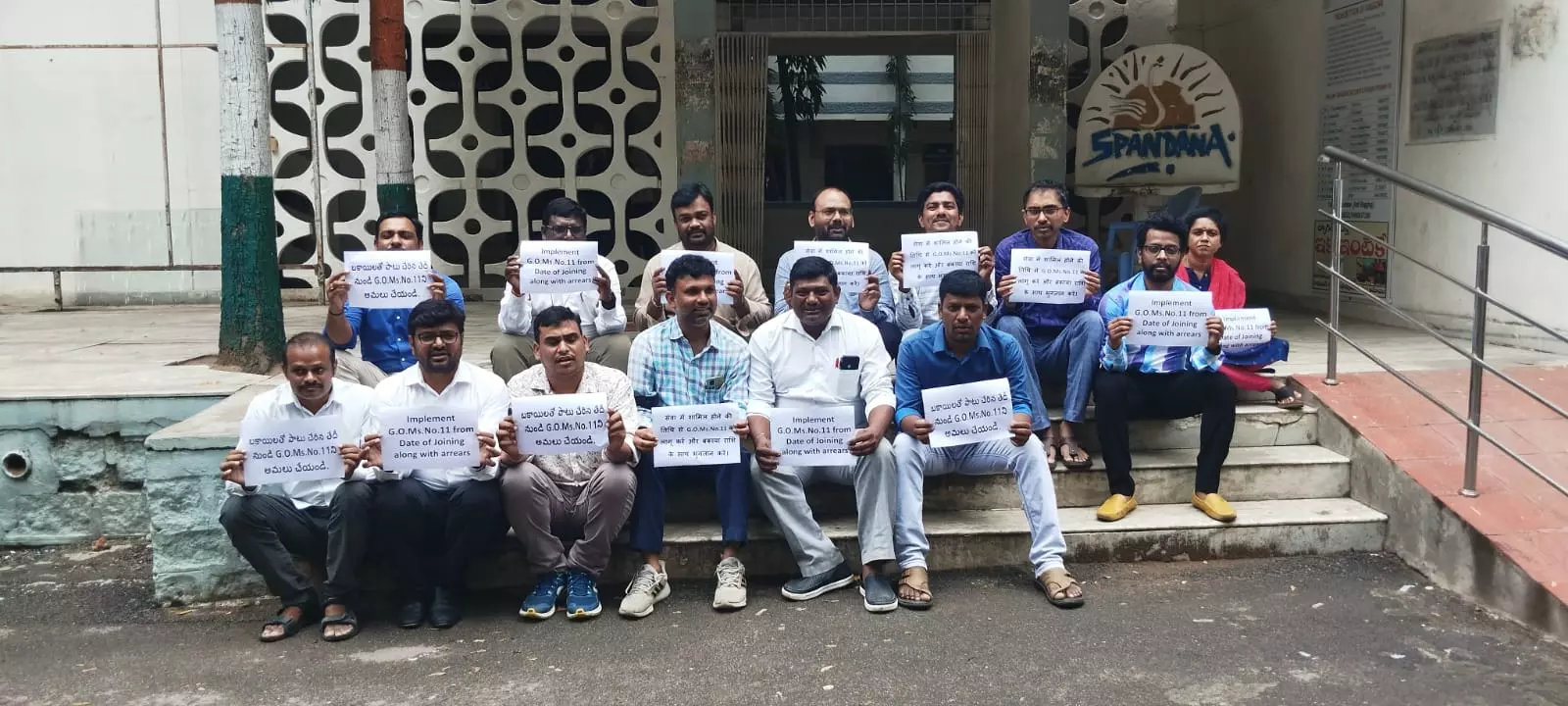 Hyderabad: Assistant Professors Begin 15-Day Relay Strike