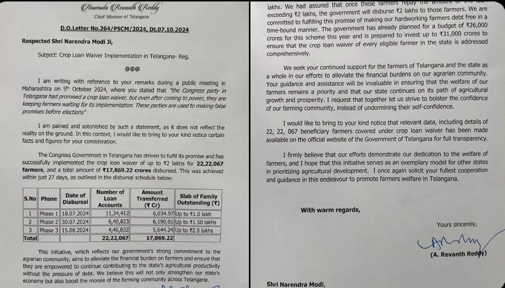 Farm loan waiver scheme: Telangana CM hits back at PM Modi