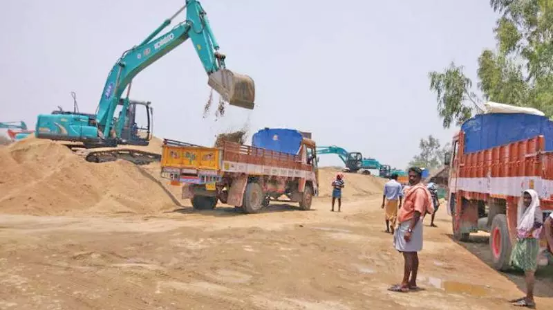 East Godavari becomes key source of sand amid shortages