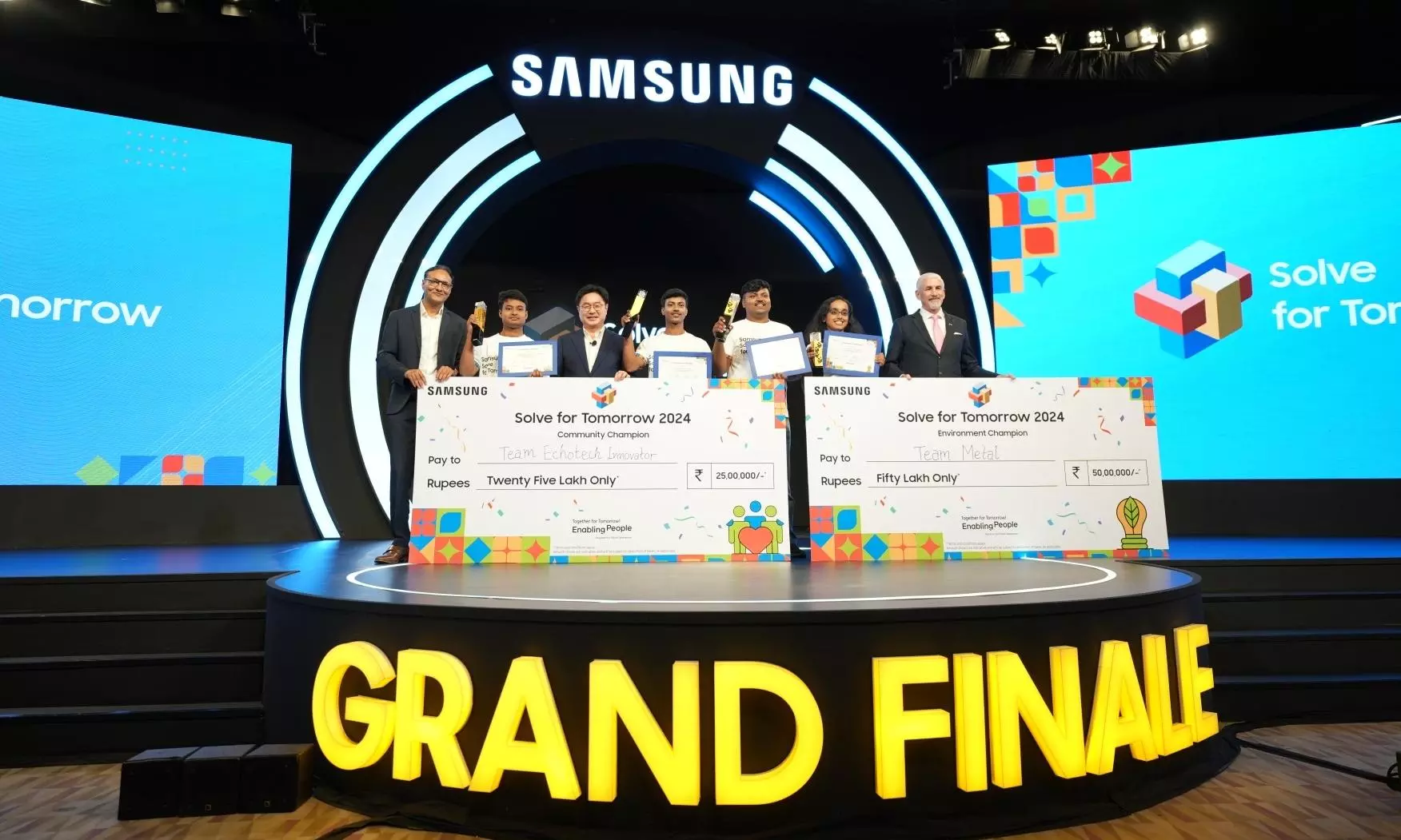 Samsung India Announces Winners for Solve for Tomorrow 2024