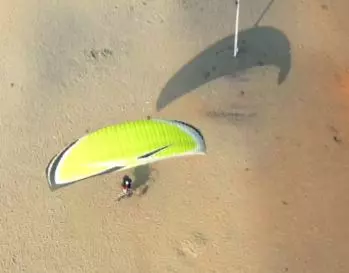 Paramotoring Trials Underway in Vizag