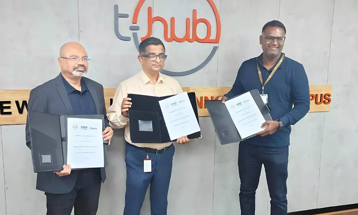 Transition VC, T-Hub, IEEE sign MoU for Indias first Energy Transition-focused Startup Accelerator