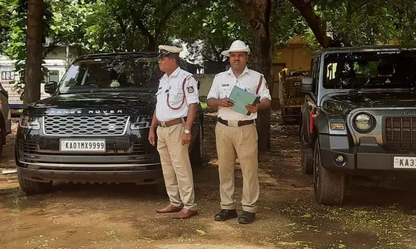 Karnataka: MLA Janardhan Reddys Luxury Car Seized for Reckless Driving