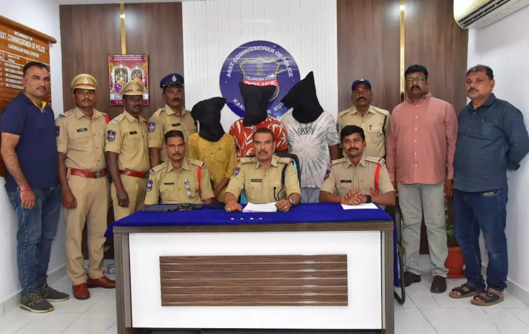 Three chain snatchers held in Karimnagar