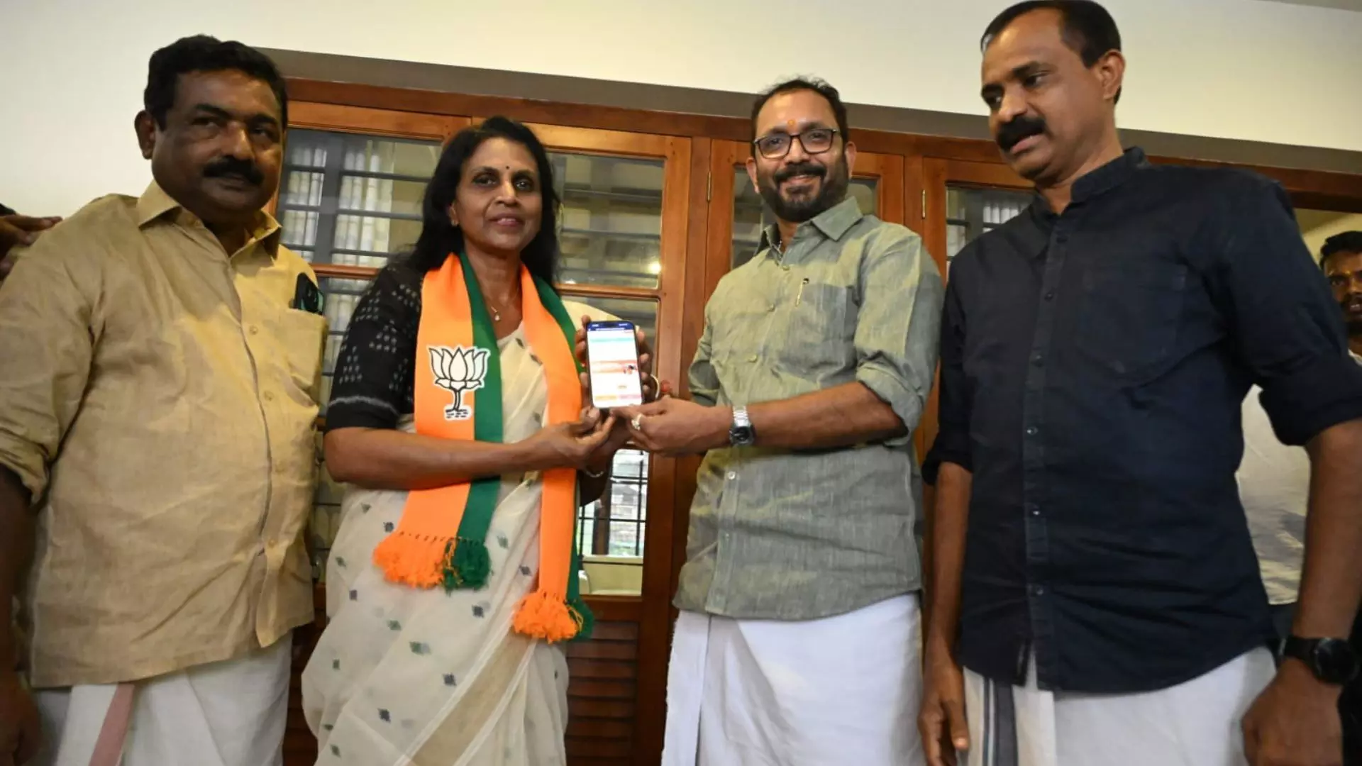 Ex-Kerala DGP R Sreelekha joins BJP