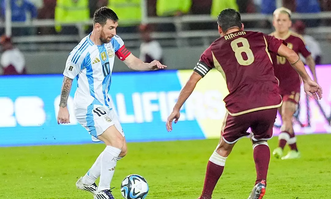 World Cup Qualifiers: Messis Argentina held 1-1 by Venezuela