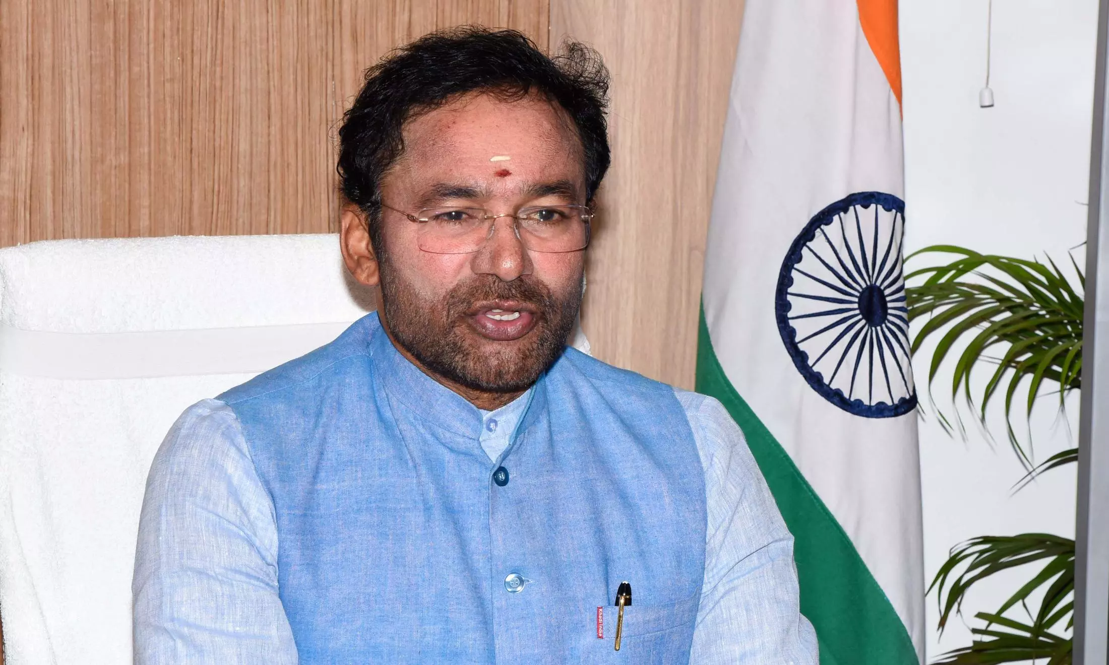 Kishan Reddy Slams KCR, KTR for Politicising Defence Issues