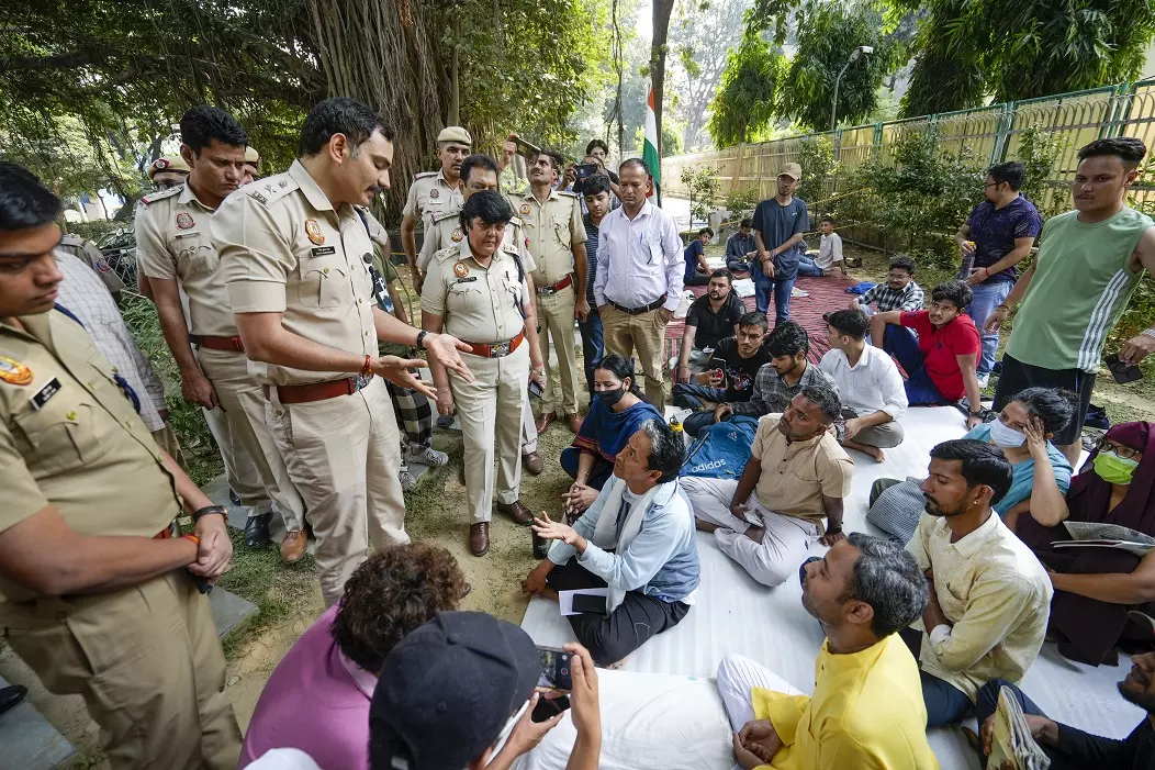 Wangchuk, 20 others detained for protesting outside Delhis Ladakh Bhawan