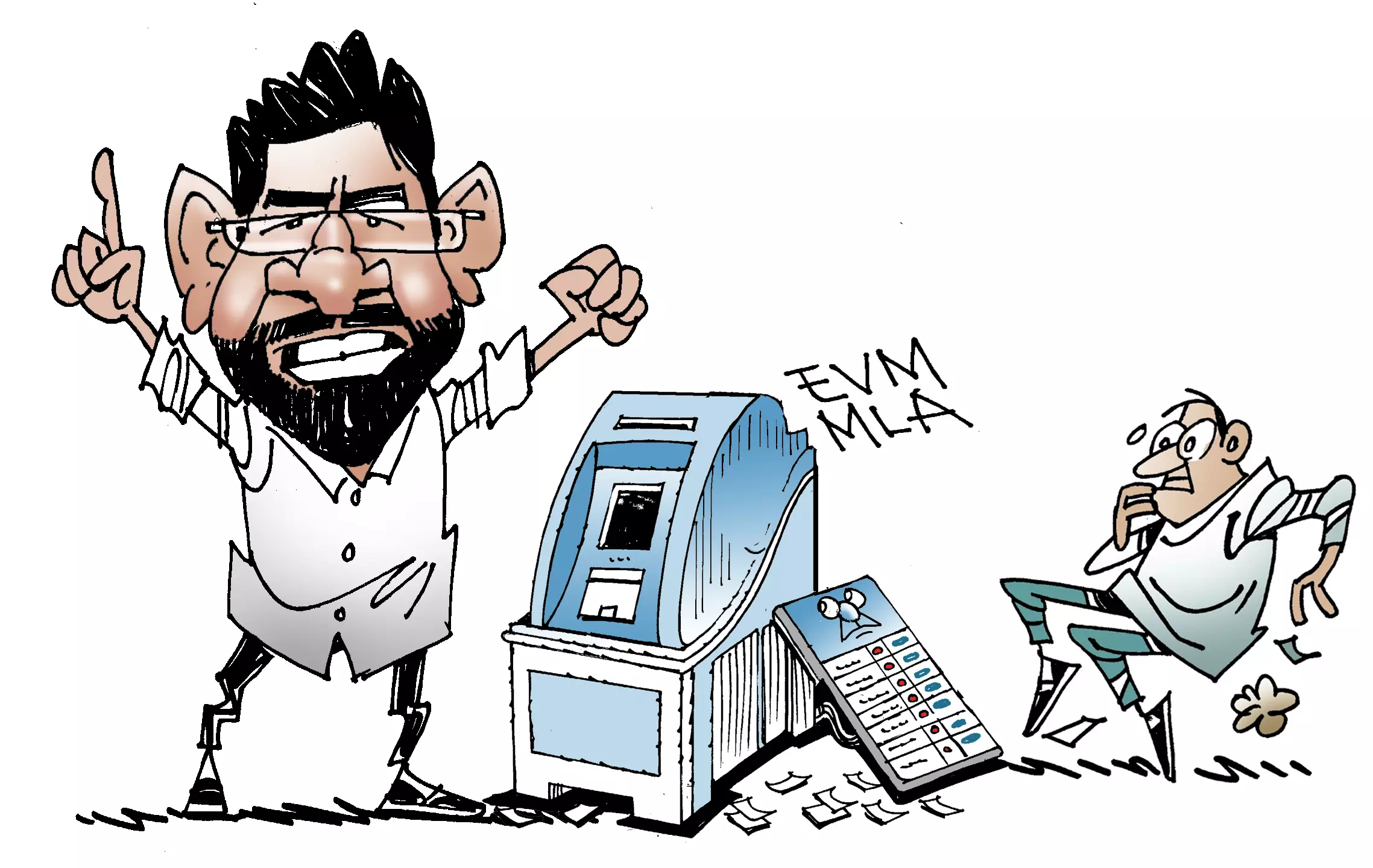 NETA NATTER | EVM MLA GETS THE LAST LAUGH