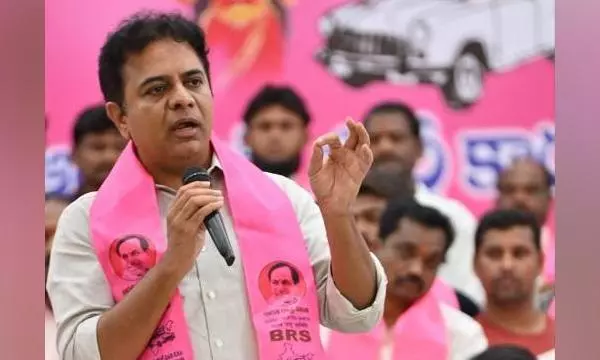 KTR hits out at BJP, Congress over silence on recent ED raids in Telangana