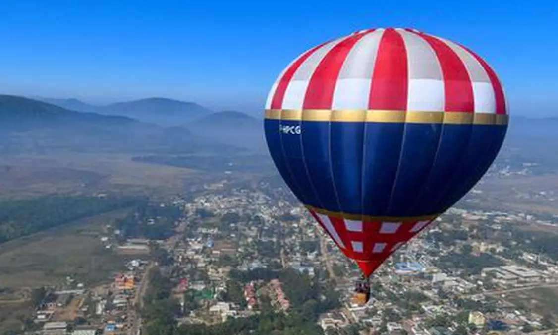 Hot air balloon attraction to boost tourism in Araku Region