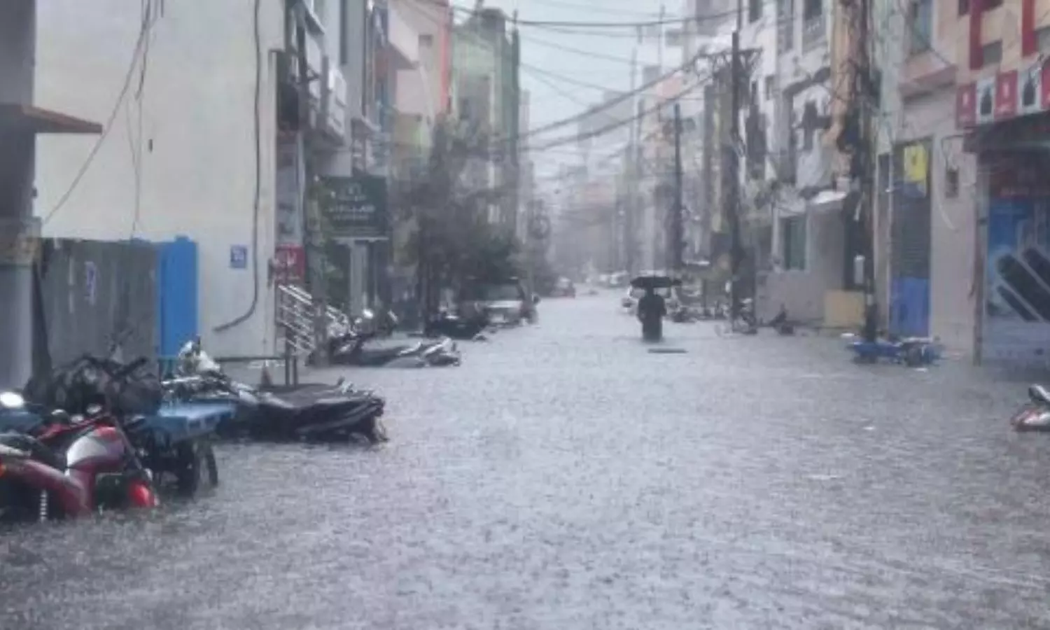 Heavy rains lash parts of Andhra, low pressure likely to intensify into depression