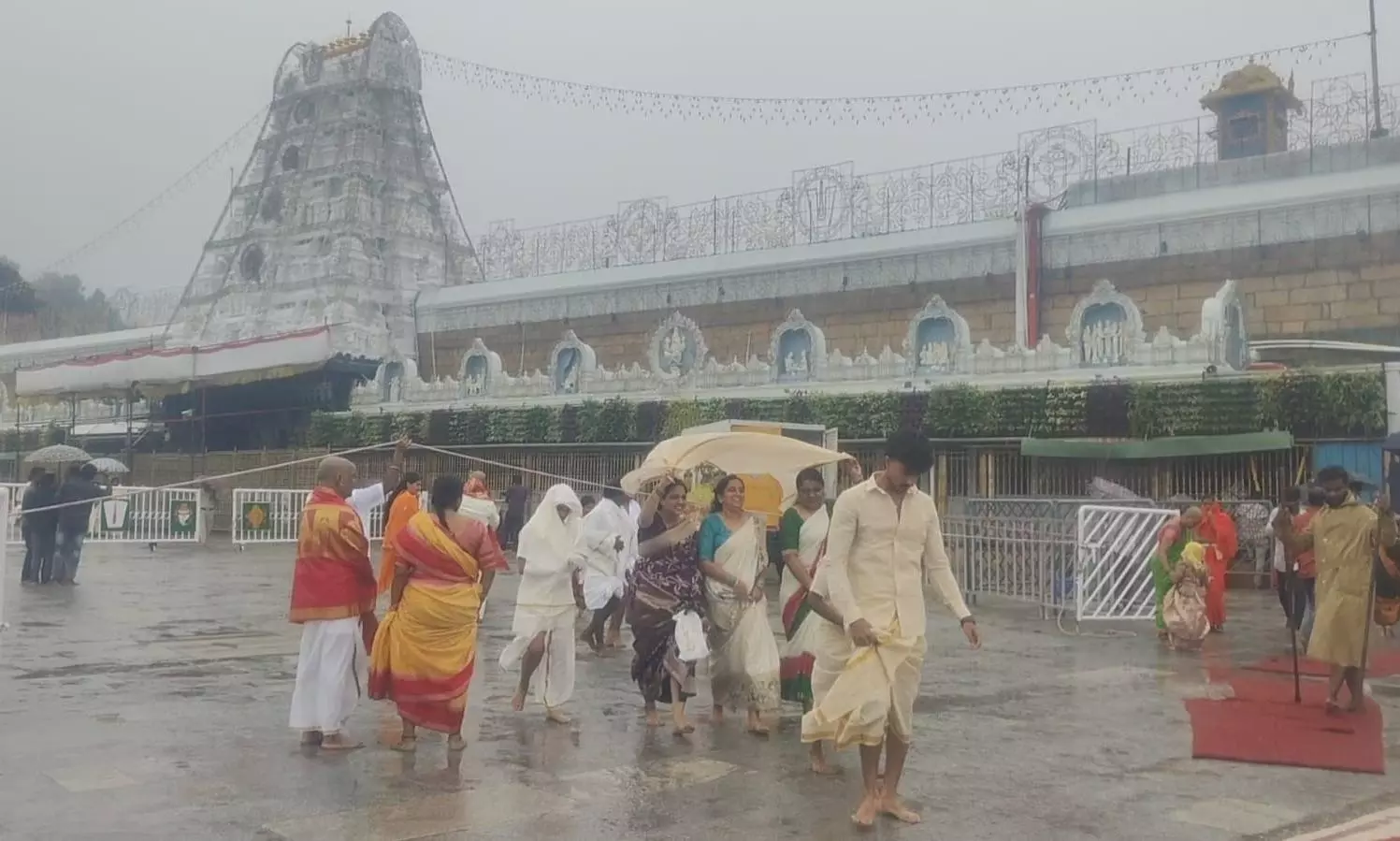 Heavy Rains Disrupt Life in Tirupati