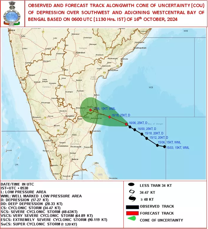 Heavy Rainfall in AP for Next Five Days